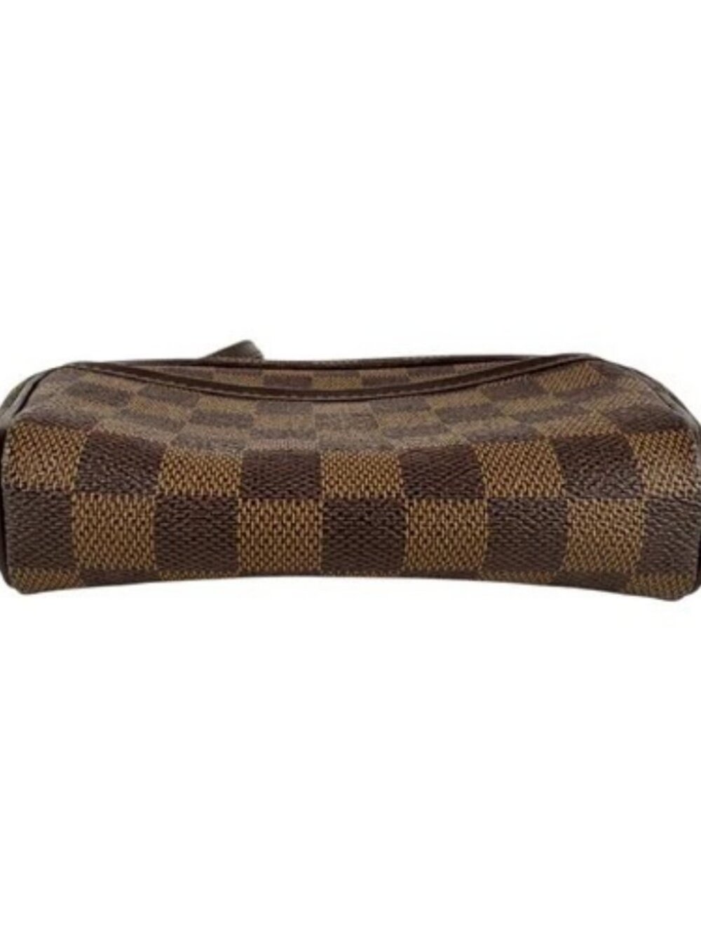 Auth LOUIS VUITTON Damier Ebene Ipanema Pochette Shoulder Bag Brown N51296 z7333 - Picture 4 of 12